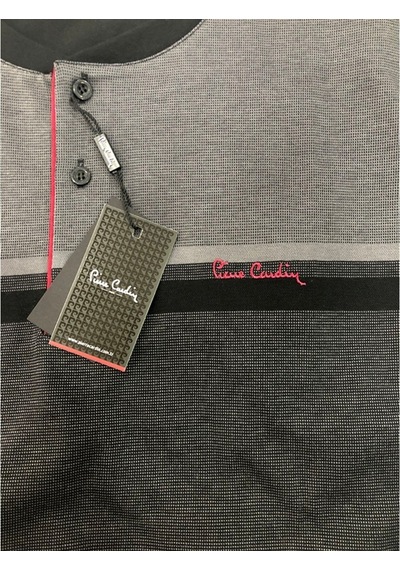 Pierre Cardin 5190 Erkek Jakarlı Pijama Takımı Damatlık Kutulu Bordo