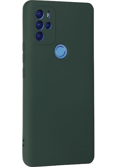 General Mobile Gm 21 Pro Kılıf Nano İçi Kadife Silikon - Koyu Yeşil -