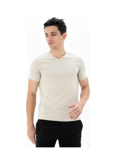 AR-MA Arma Erkek Slim Fit V Yaka Tişört 001