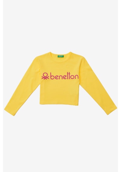 United Colors Of Benetton Kız Çocuk Sarı Crop Top Sarıı United Colors Of Benetton Kız Çocuk Sarı Crop Top Sarıı