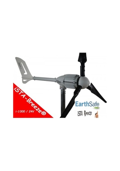 Ista Breeze 1000 Watt 24 V Rüzgar Türbini + Şarj Kontrol Cihazı