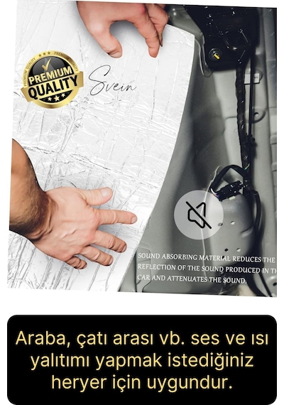 3 Adet Petek Arkası Isı Yalıtım Levhası Radyatör İzolasyon Kalorifer Ev Ofis Tasarruf Arkalığı