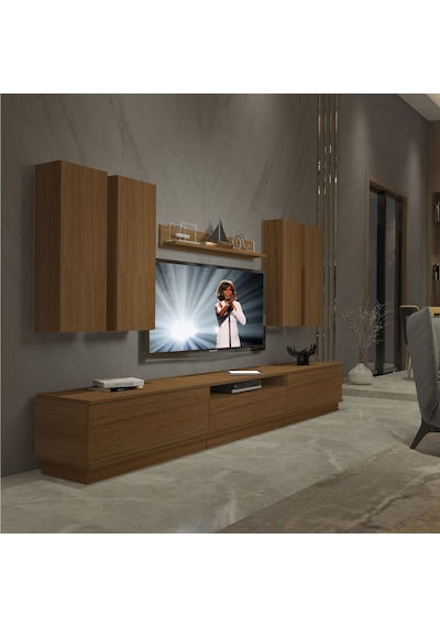 Decoraktiv Trendstyle 8ds Mdf Tv Ünitesi Tv Sehpası Ceviz