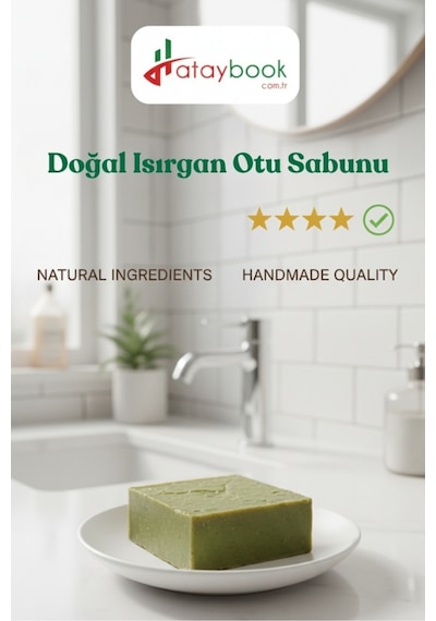 Doğal Isırgan Otu Sabunu 1 Adet 110gram Doğal