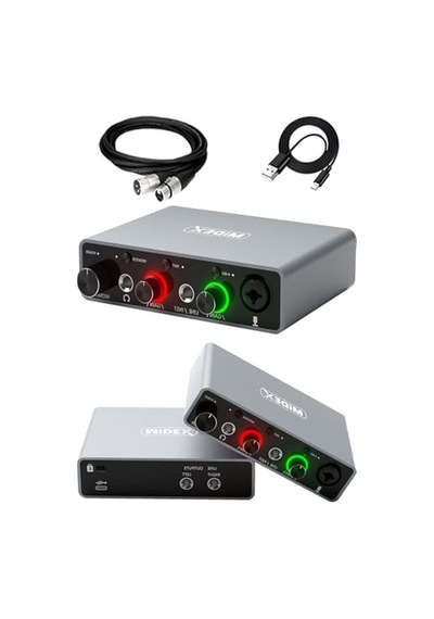 Usb Stüdyo Ses Kartı, 24bit/192khz Yüksek Kalite
