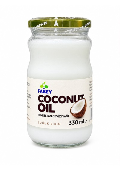 Hindistan Cevizi Yağı 330 Ml Soğuk Sıkım