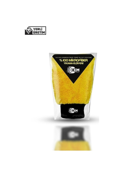 Cem Car Care Mikrofiber Yıkama ve Pasta Eldiveni