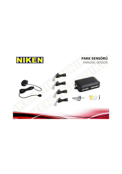 Park Sensörü Ses İkazlı+oval Göstergeli 22 Mm Beyaz