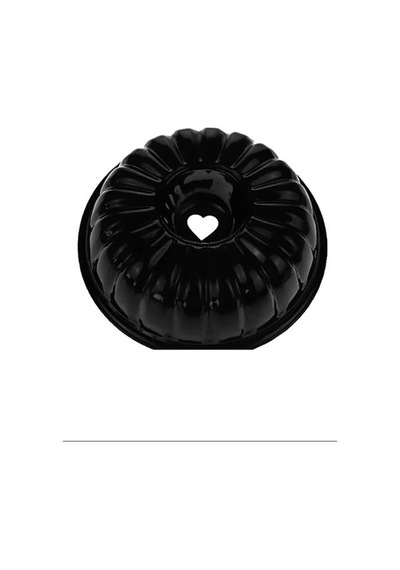 Emaye Kek Kalıbı 28 Cm Royaleks-14242 Siyah