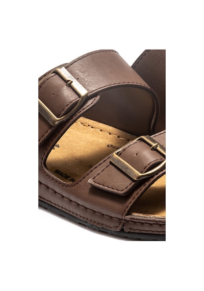Twigy Olive Erkek Terlik Kahverengi 40/45 Kahverengi
