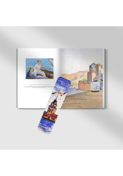 Kız Kulesi Karton Kitap Ayracı