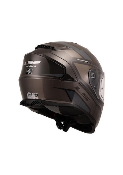 Ls2 Storm 2 Fist Full Face Motosiklet Kaskı 66907 Mat Siyah