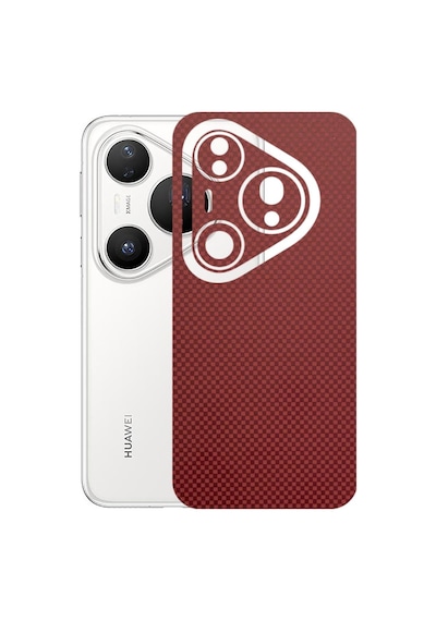 Kapps Huawei Pura 80 Pro İle Uyumlu Fiber Serisi Premium Arka Kapak Kaplama Kenarlar Yoktur 76913066