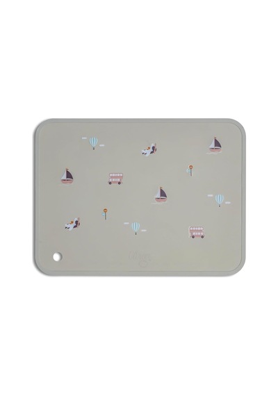 Citron Silicone Placemat Rectangle Mama Altlığı - Vehicles 1286333 Genel