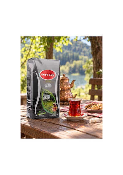 Neşe Çay Bahçem Öz Gold Siyah Dökme Çay 1 KG