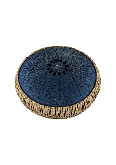Meinl Sonic Energy 10" Medium Octave Steel Tongue Drum C Minor, 8 Notes, 432 Hz, Navy Blue