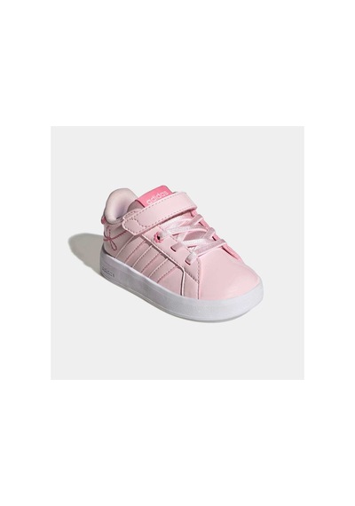 Adidas Grand Court 3.0 Girls El Bebek Sneaker Kı8121 Distilled Pembe