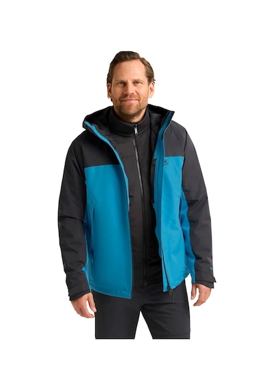 Jack Wolfskın Jack Wolfskin Wild Places 3in1 Erkek Mavi Outdoor Ceketi 8026