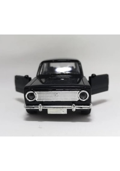 Oyuncak Metal Model Araba 1/36 Çek Bırak Siyah Hacı Murat 124