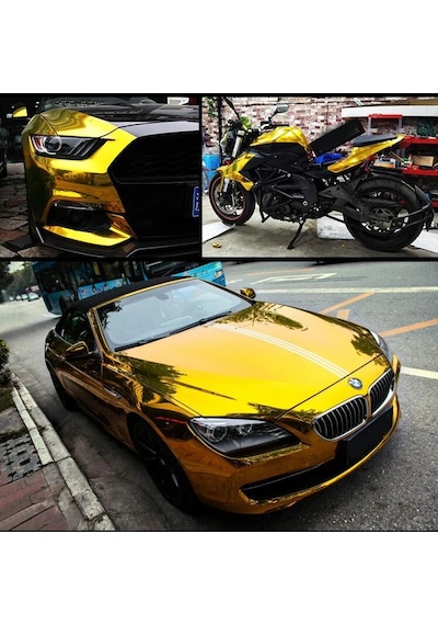 Esemiz Gold Altın Varak Su Geçirmez Yapışkanlı Folyo 50cmx122