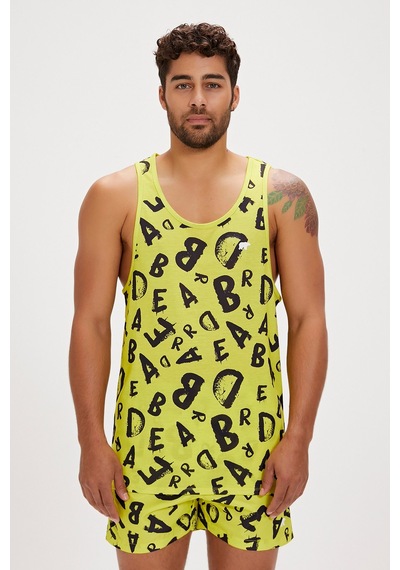 Bad Bear Bling Yeşil Erkek Atlet-yeşil