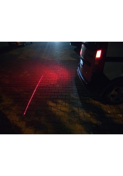 12v Lazer Laser Sis Led Standart Tek Çizgili  Kırmızı