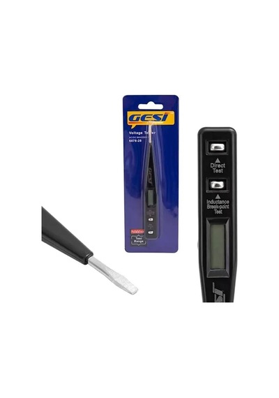 Hubrendy Sh Gesi 6878-28 Dijital Ekranlı Faz Kontrol Kalemi Voltaj Test Aleti