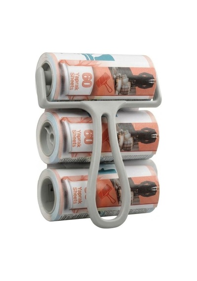 Polo Tüy Toplama Rulosu 60 Yaprak 10cm+2 Yedek Renkli