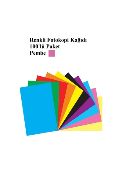Karmaofis Pembe Fotokopi Kağıdı 100'lü