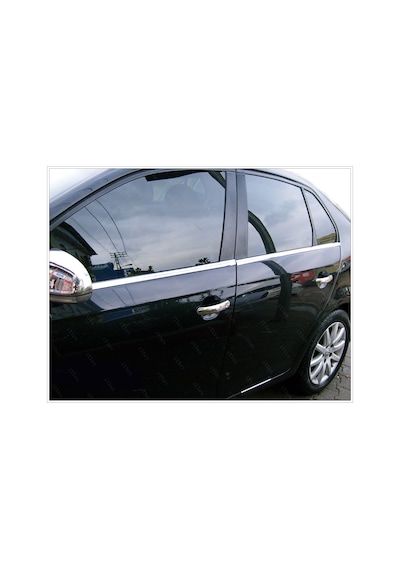 Vw Jetta Krom Cam Çıtası 4 Prç. 2006-2011 P. Çelik