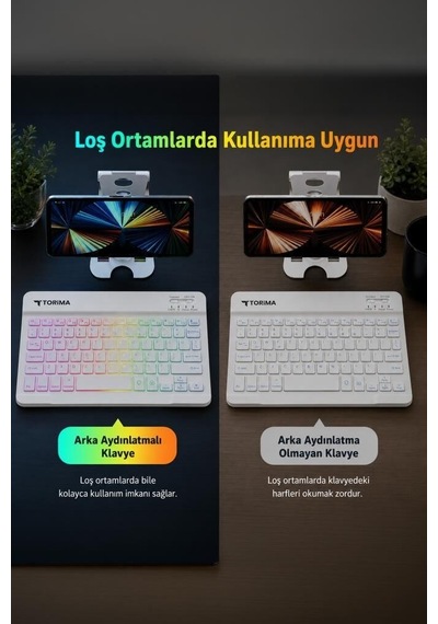 Özel Üretim Ev Fare Bilgisayar Kablosuz Klavye Mouse Seti Tmk09 Beyaz Diğer