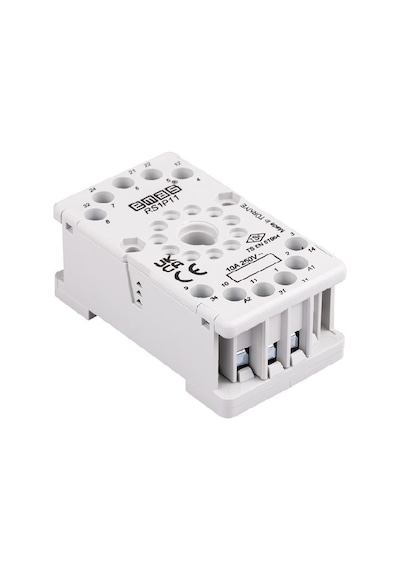 Emas Rs1p11g1 ,yuvarlak-8-pin Vidalı Ray Röle Soket