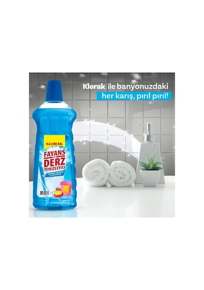 Fayans Derz Temizleyici Mavi Su 970 Ml 4 Adet Diğer