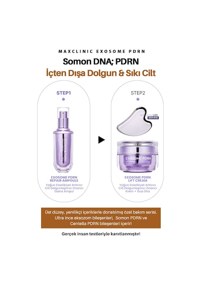 Maxclınıc Exosome PDRN Yoğun Elastikiyet ve Cilt Dolgunlaştırıcı Onarıcı Esans Maxclinic Ampoule