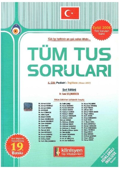Tüm Tus Soruları 4.cilt Pediatri - İngilizce