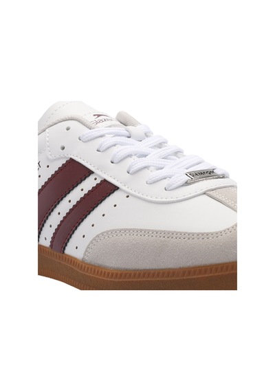 Slazenger PING Erkek  Beyaz / Bordo Günlük Spor Ayakkabısı