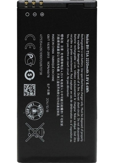 Lumia 735 Için Bv-t5a 2220 Mah Batarya