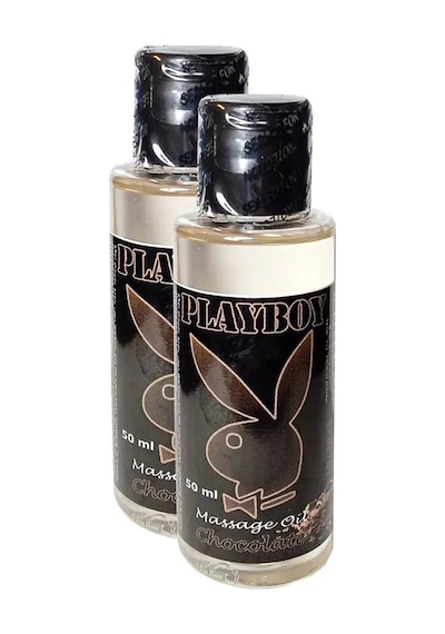 Playboy Chocolate Flavored Massage Oil 100ml Çikolata Aromalı Masaj Yağı X 2 Adet