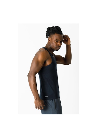 Maraton Active Ekstra Slim Erkek Atlet Yaka Kolsuz Training Lacivert Atlet 824011-Lacivert