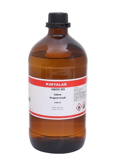 Ksilen İzomerleri Karışımı 2,5L-Cam Saf Fırın Tineri Xylene