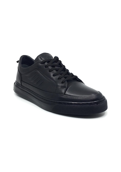 Taşpınar %100 Deri Erkek Yazlık Rahat Günlük Sneaker Ayakkabı Yeni Sezon 40-44 Siyah