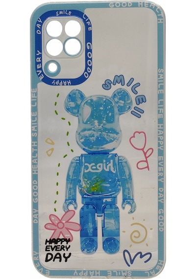 Nettech Huawei P40 Lite Uyumlu Kristal Carachter Seri Arka Koruma