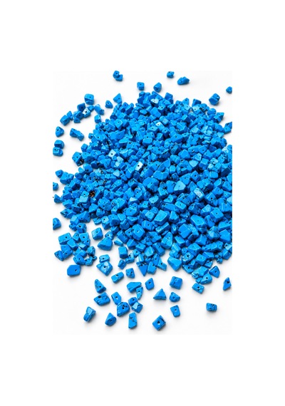 2 Mm / 4 Mm Mavi Rengi Kırık Doğal Taş 200 Adet