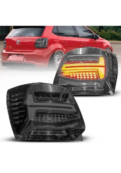Vw Polo 6r 2009-2014 Animasyonlu Füme Ledli Arka Stop Lambası