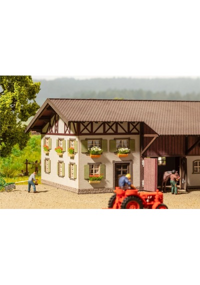 Noch 14010 Çiçekli Uzun Saksılar, 12 Adet, Diorama Malzemesi-59327