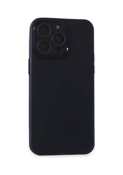 Apple iPhone  Uyumlu,  15 Pro Max Kılıf Puma Silikon - Lacivert
