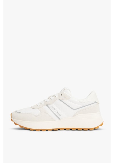 Tommy Jeans Kadın Tjw Cleated Runner Ayakkabı En0en02788ybl Beyaz