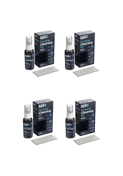 30ml Taşınabilir Temizleme Kiti Dörtlü Set Gözlük Telefon Tablet Akıllı Saat Küçük Ekran Temizliği 1