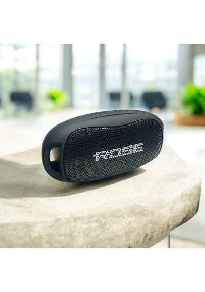 Rose Sp-501 Taşınabilir Şarjlı Bluetooth Hoparlör - Siyah