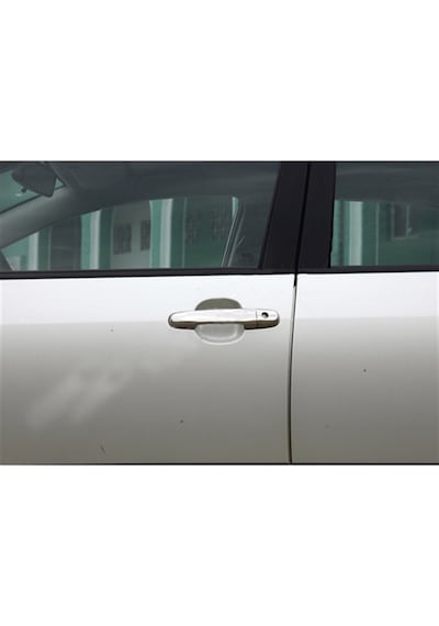 Markadan Toyota Uyumlu Prius Krom Kapı Kolu 2005-2010 4 Kapı Paslanmaz Ç